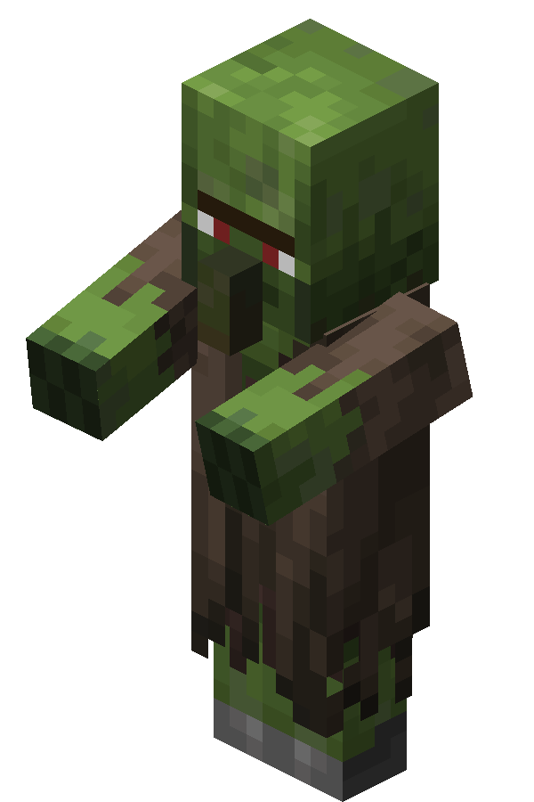 minecraft characters zombies