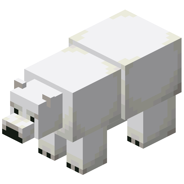 polar bears minecraft characters