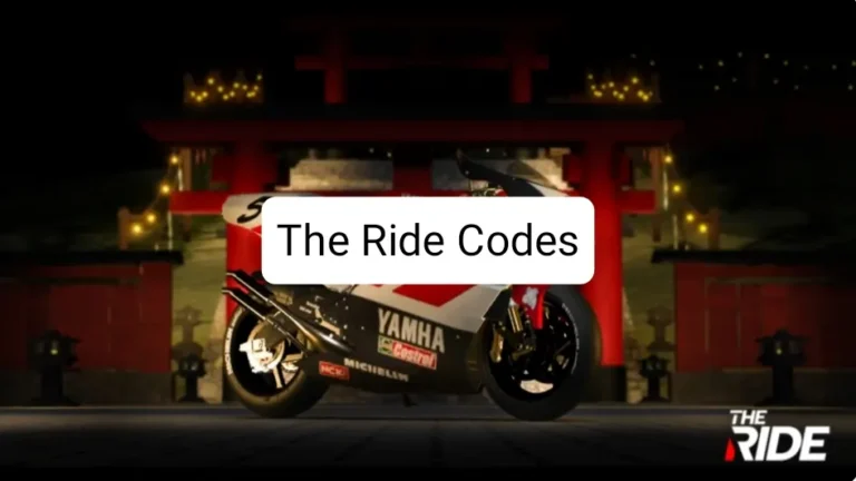 the ride codes roblox